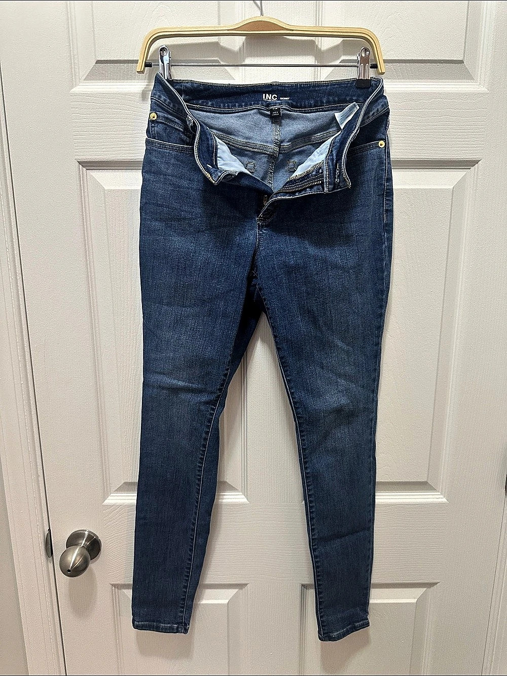 INC International Concepts Skinny Jeans in Blue Like New